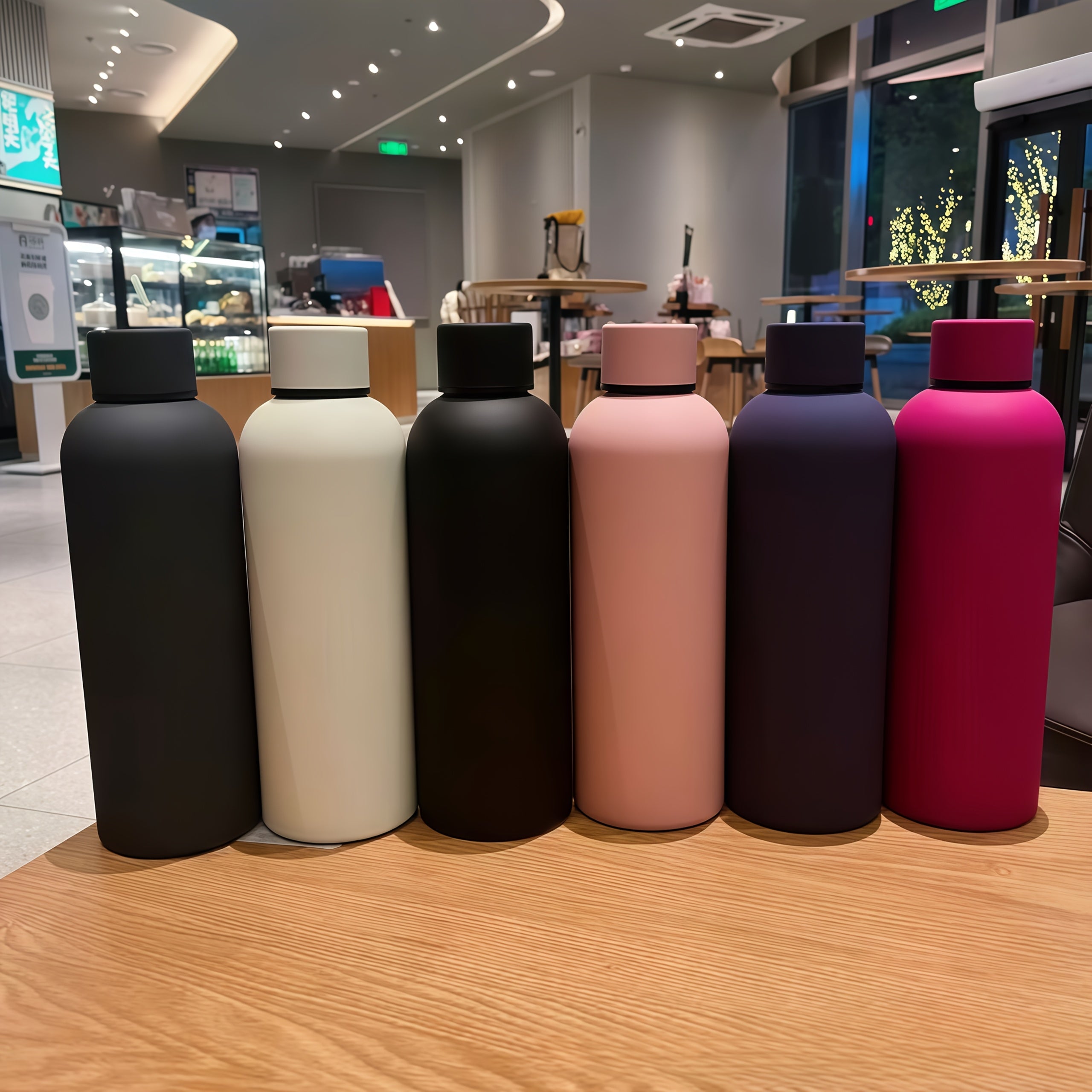 bouteille de sport en acier inoxydable durable
