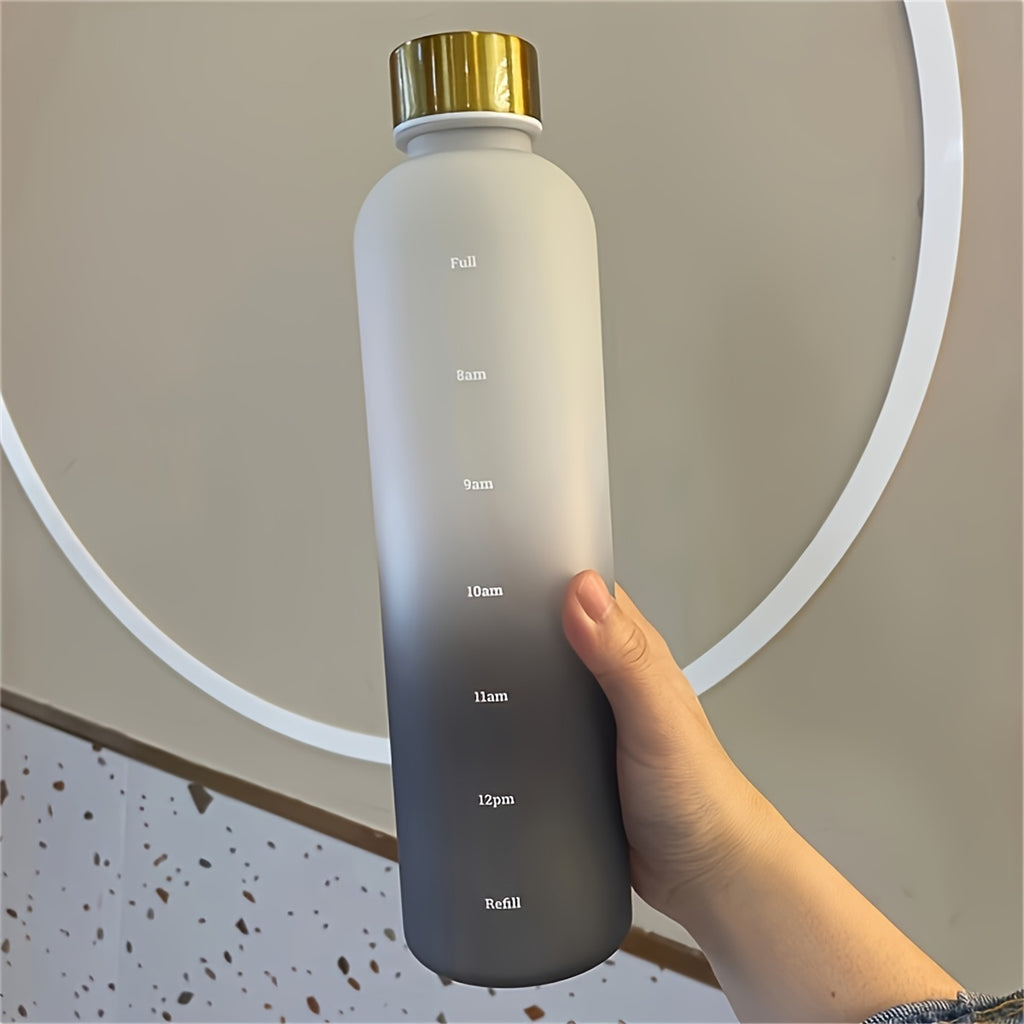 Bouteille de sport 1000 ml à dégradé de couleurs