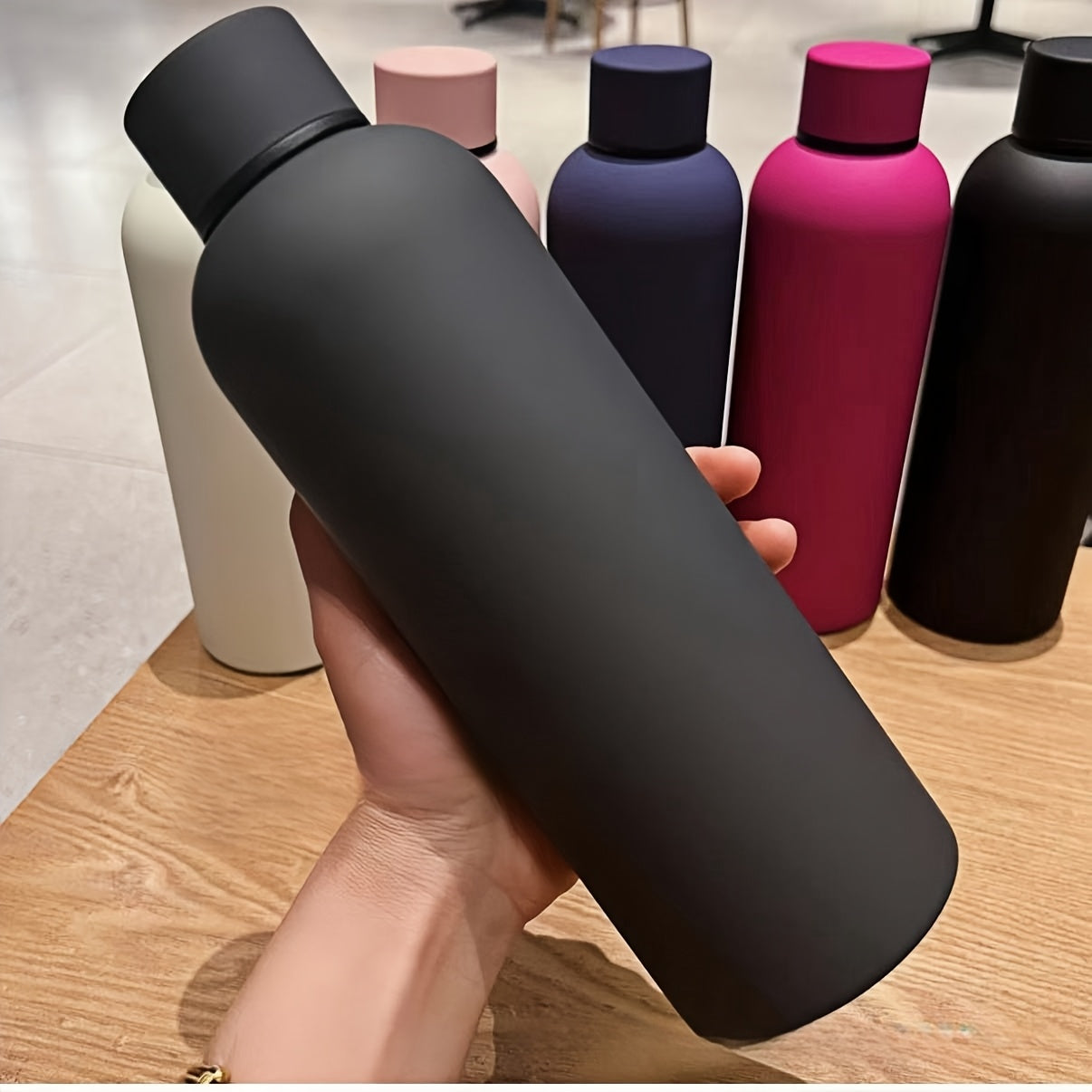 bouteille de sport en acier inoxydable durable