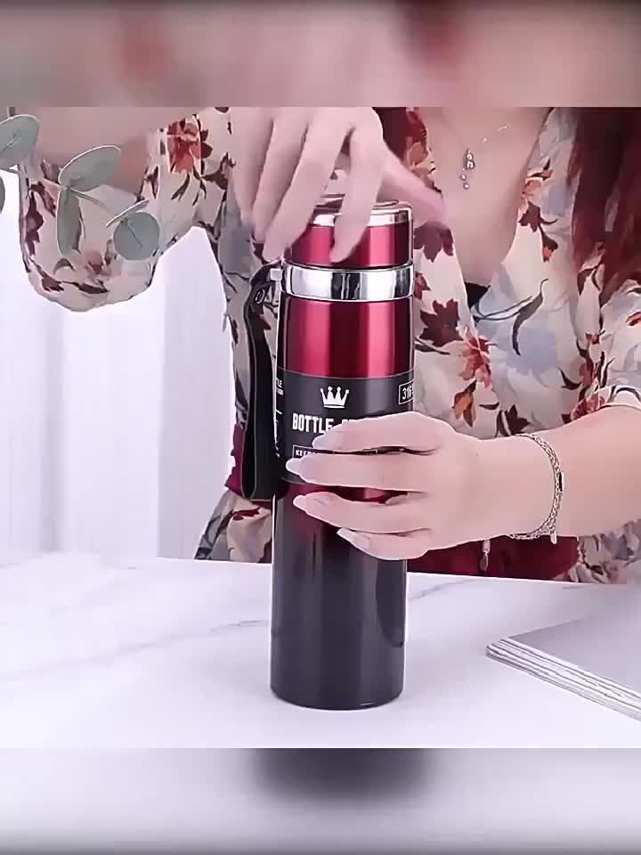 thermos en acier inoxydable de 1000 ml