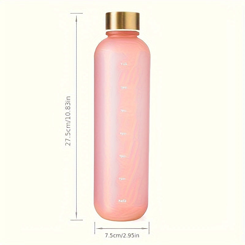 Bouteille de sport 1000 ml à dégradé de couleurs