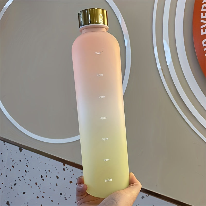 Bouteille de sport 1000 ml à dégradé de couleurs