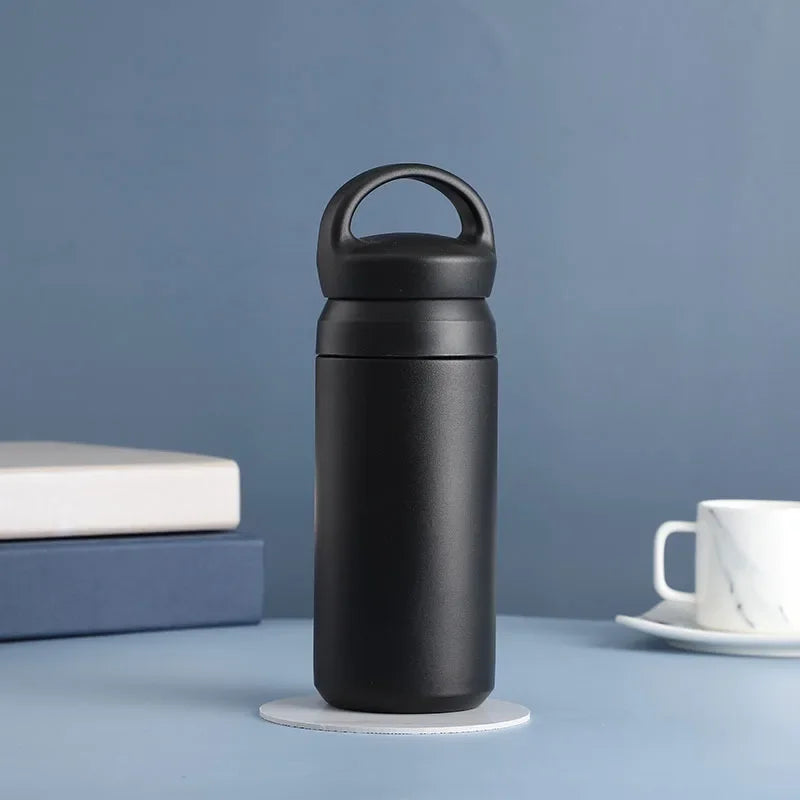 Bouteille Isotherme en Acier Inoxydable Noir