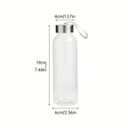 Gourde sportive transparente : portable, pratique et réutilisable