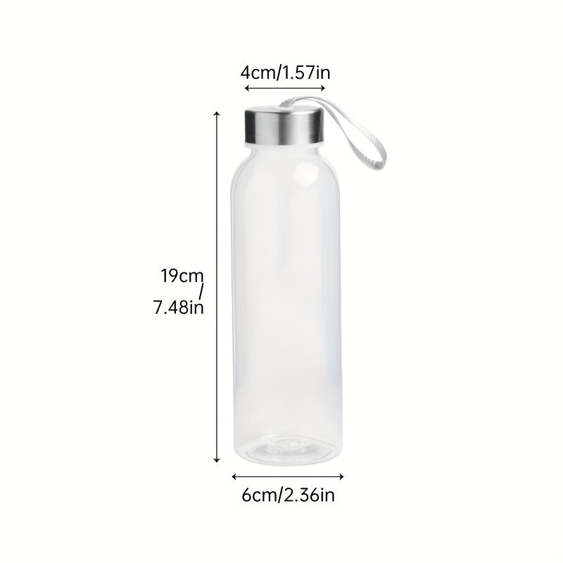 Gourde sportive transparente : portable, pratique et réutilisable
