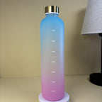 Bouteille de sport 1000 ml à dégradé de couleurs