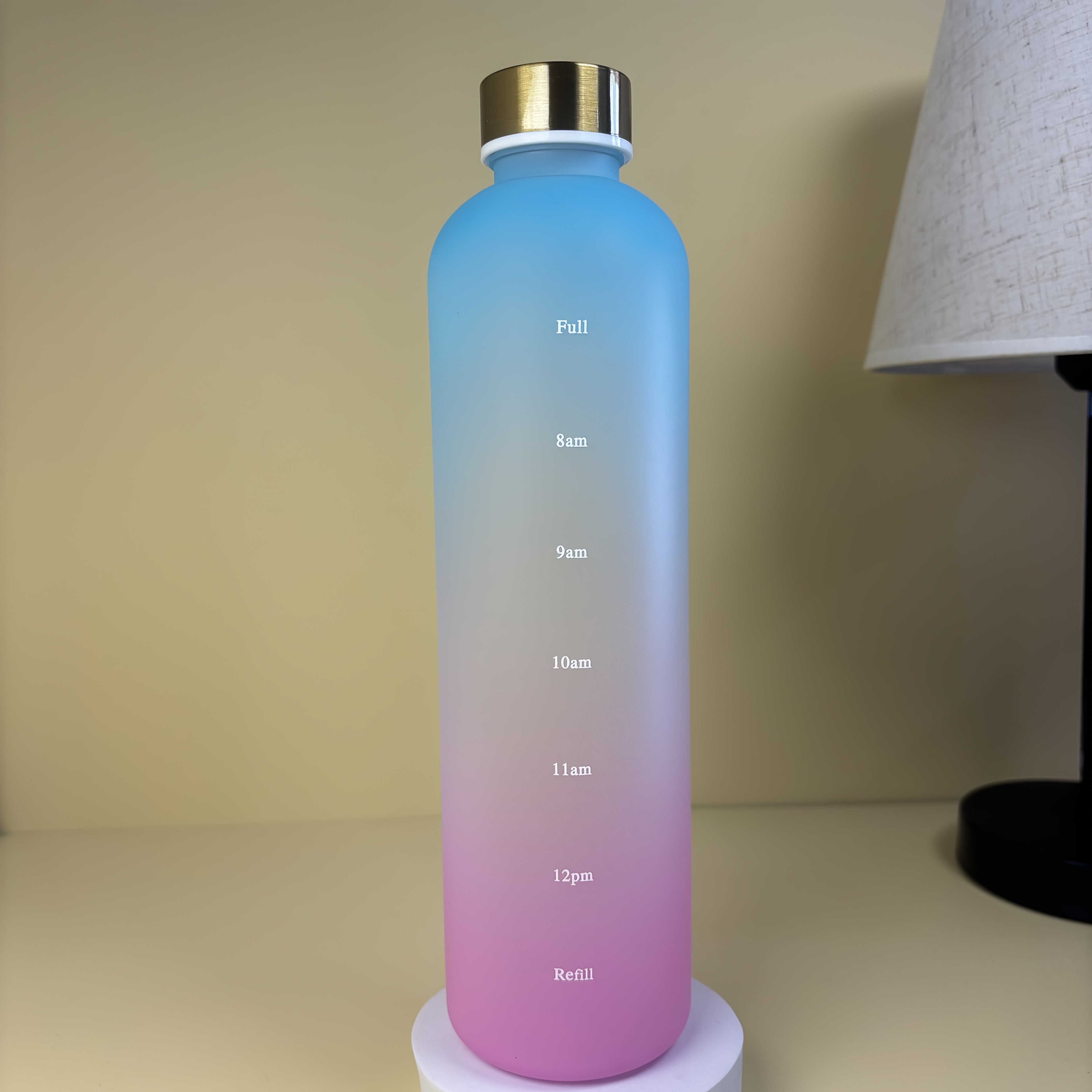 Bouteille de sport 1000 ml à dégradé de couleurs