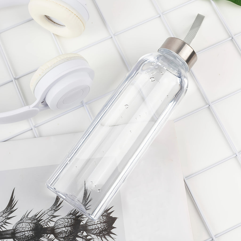 Gourde sportive transparente : portable, pratique et réutilisable