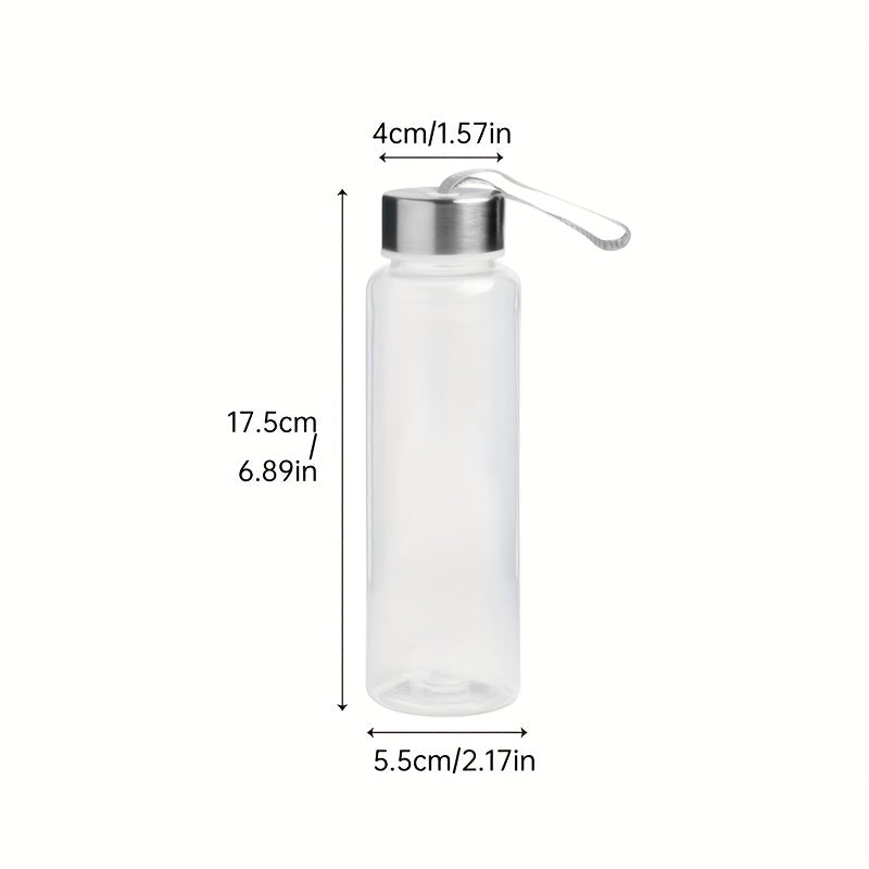 Gourde sportive transparente : portable, pratique et réutilisable