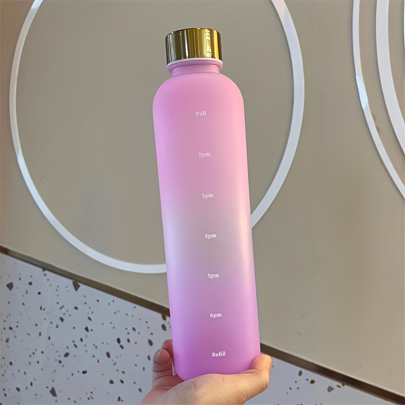 Bouteille de sport 1000 ml à dégradé de couleurs